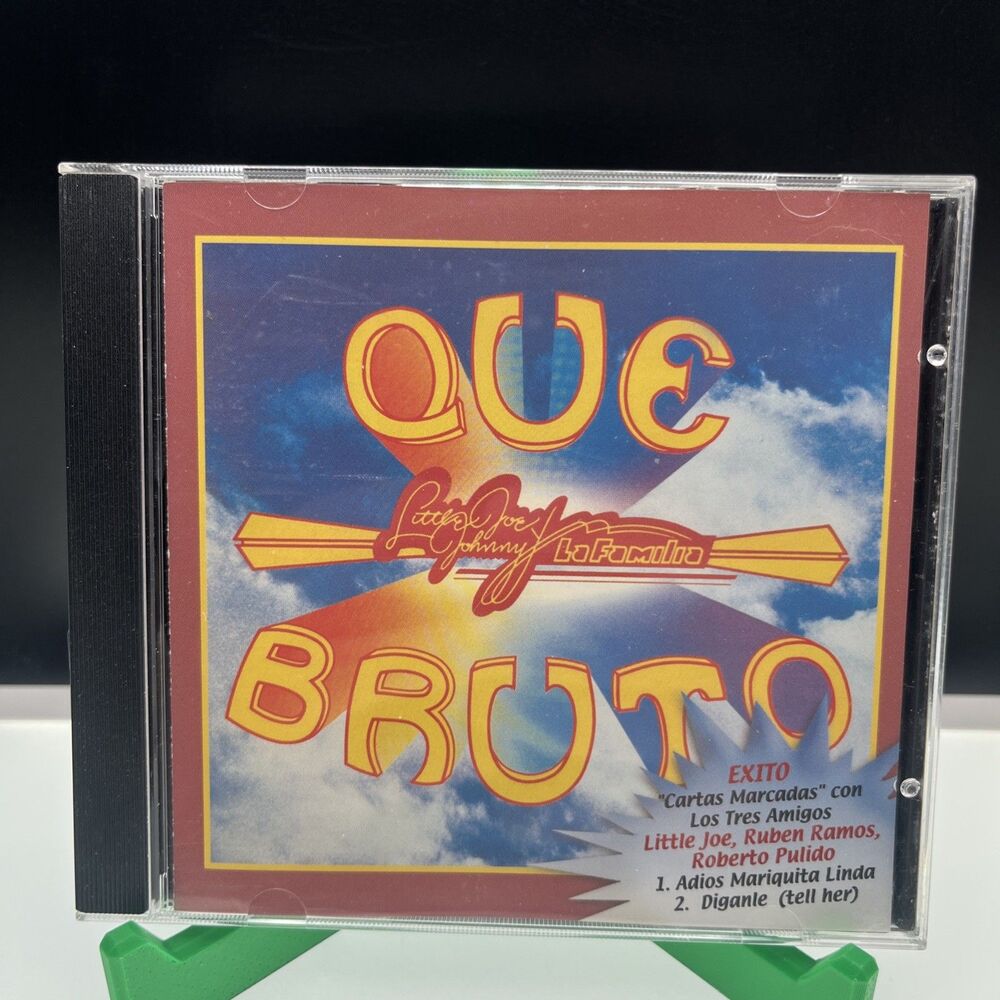 Little Joe  Que Bruto  2001  CD  LA FAMILIA ENTERPRISES 2001